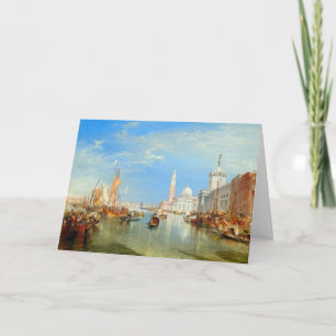 William Turner - Venedig, The Dogano & San Giorgio Karte