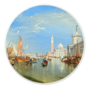 William Turner - Venedig, The Dogano & San Giorgio Keramikknauf