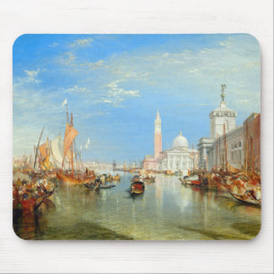 William Turner - Venedig, The Dogano & San Giorgio Mousepad