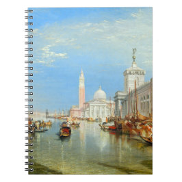 William Turner - Venedig, The Dogano & San Giorgio Notizblock