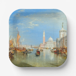 William Turner - Venedig, The Dogano & San Giorgio Pappteller