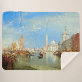 William Turner - Venedig, The Dogano & San Giorgio Sherpadecke