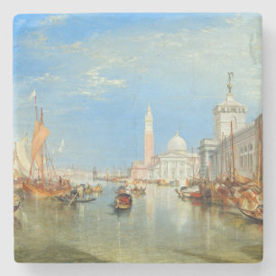 William Turner - Venedig, The Dogano & San Giorgio Steinuntersetzer