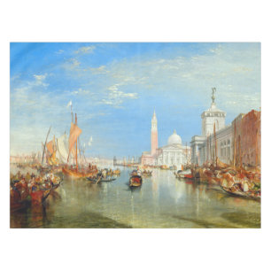 William Turner - Venedig, The Dogano & San Giorgio Tischdecke
