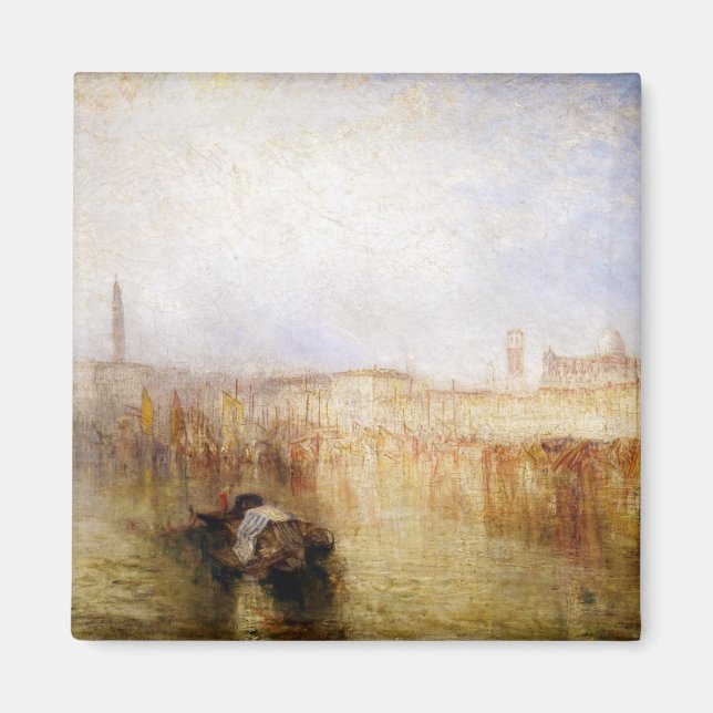 William Turner - Venice Quay, Ducal Palace Magnet (Vorne)