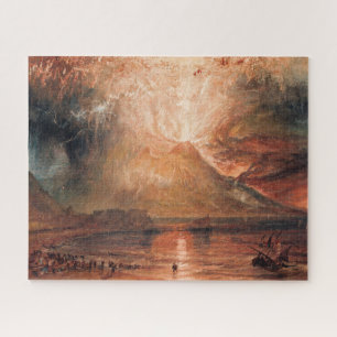 William Turner - Vesuv bei einem Ausbruch Puzzle