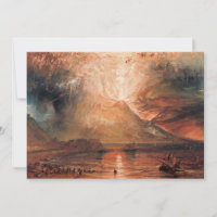 William Turner - Vesuv in Eruption