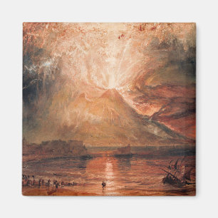 William Turner - Vesuv in Eruption Magnet