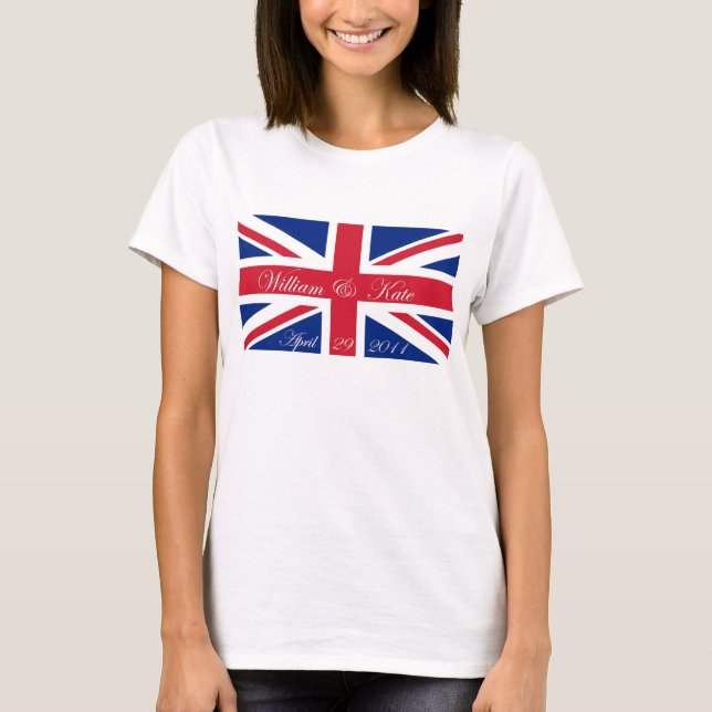 William und Kate T-Shirt (Vorderseite)