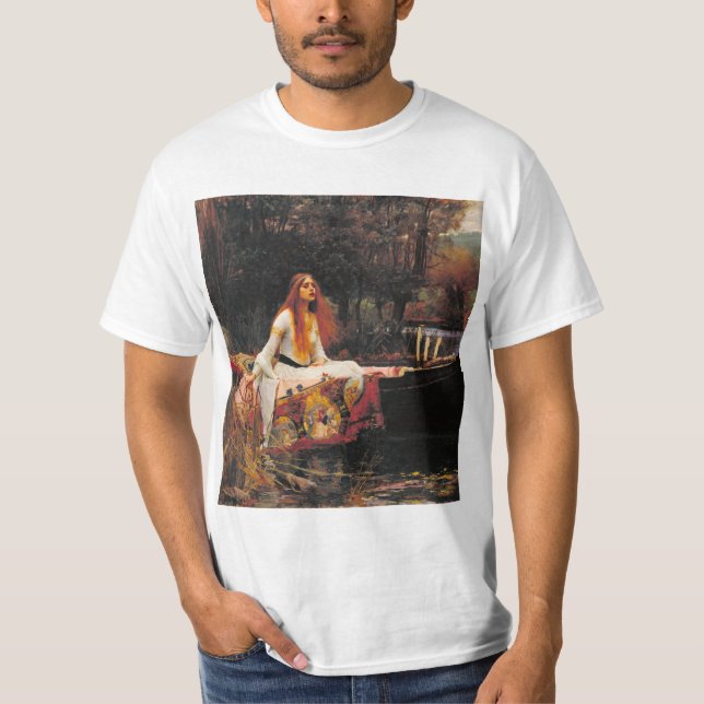 William Waterhouse - die Lady von Shalott T-Shirt (Vorderseite)