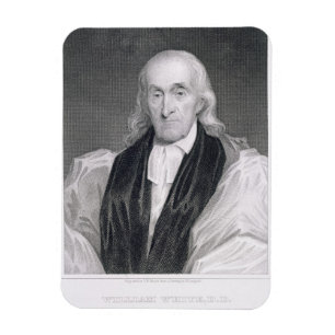 William-Weiß (1748-1836) alterte 85, graviert Magnet