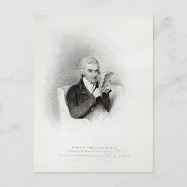 William Wilberforce Postkarte (Vorderseite)