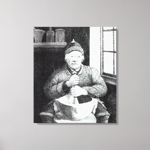 William Wilson, allgemein genannt Mortar Willie Leinwanddruck