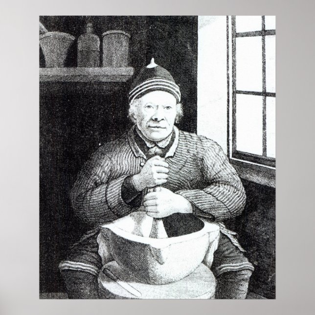 William Wilson, gemeinhin Mortar Willie genannt Poster (Vorne)