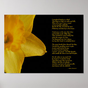William Wordsworth Daffodils Poster