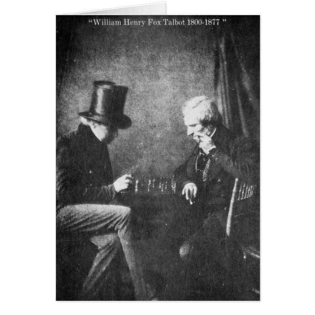 Williamhenry Fox Talbot (Vorne)