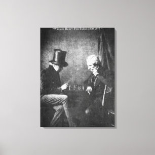 Williamhenry Fox Talbot Leinwanddruck