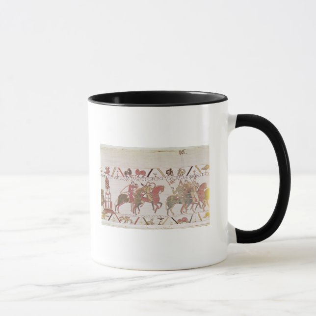 Williams Armee, die zu Mont Saint-Michel geht Tasse (Rechts)