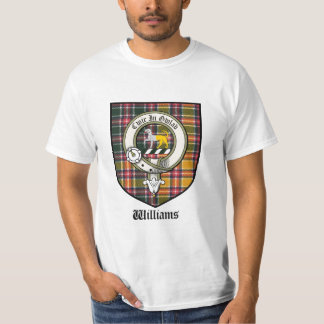 Williams-Clan-Wappen-AbzeichenTartan T-Shirt
