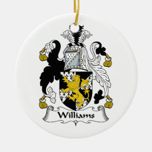 Williams-Familienwappen Keramik Ornament