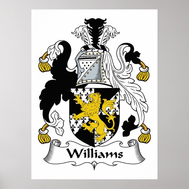 Williams Familienwappen Poster (Vorne)