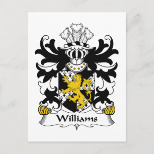 Williams Familienwappen Postkarte