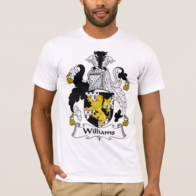 Williams-Familienwappen T-Shirt (Vorderseite)