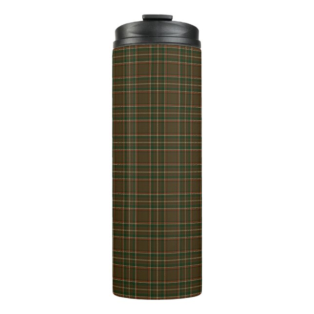 Williams Family Kariert Tartan Pattern Thermosbecher (Vorderseite)