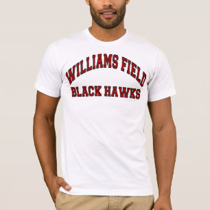 Williams-Feld-Schwarz-Falken T-Shirt