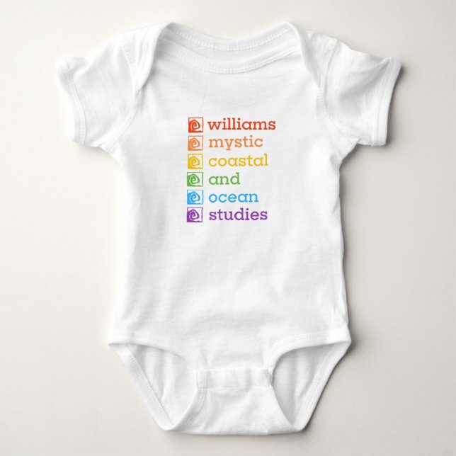 Williams-Mystic Pride Baby One-Piece Outfit Strampler (Vorderseite)