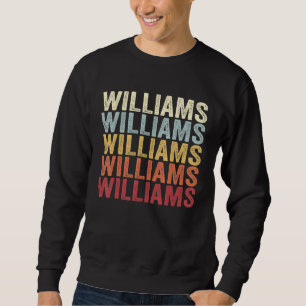 Williams Pennsylvania Williams PA Retro Vintage Te Sweatshirt