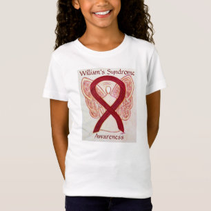 William's Syndrome Awareness Ribbon Angel Shirt