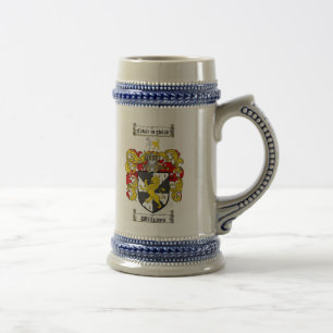 Williams-Wappen Stein Bierglas