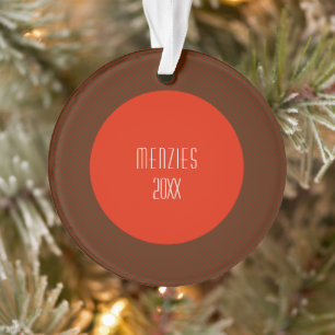 Williams Wilson & Sons No. 99 Kariert Pattern Tart Ornament