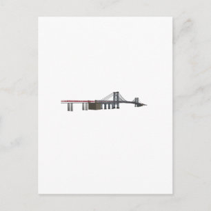 Williamsburg Bridge: 3D-Modell: Postkarte