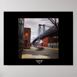 Williamsburg Bridge Brooklyn, NY Poster