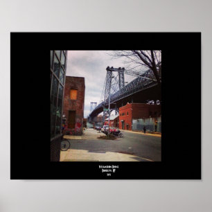 Williamsburg Bridge Brooklyn, NY Poster