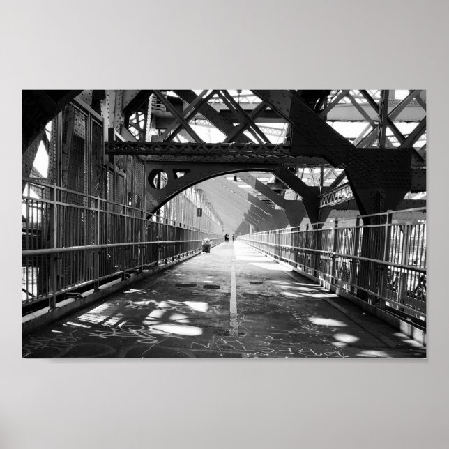 Williamsburg Bridge, New York Poster (Vorne)