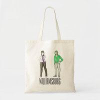Williamsburg, Brooklyn New York NYC Hipster Tasche