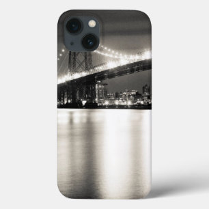 Williamsburg-Brücke in New York City nachts Case-Mate iPhone Hülle