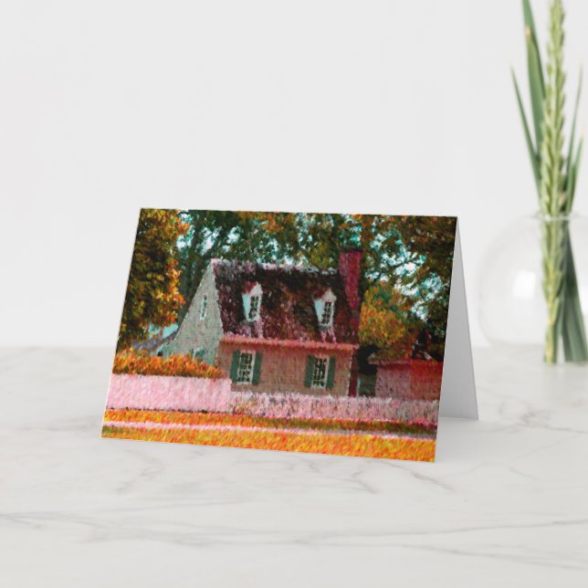 Williamsburg-Grußkarte Karte (Vorderseite)