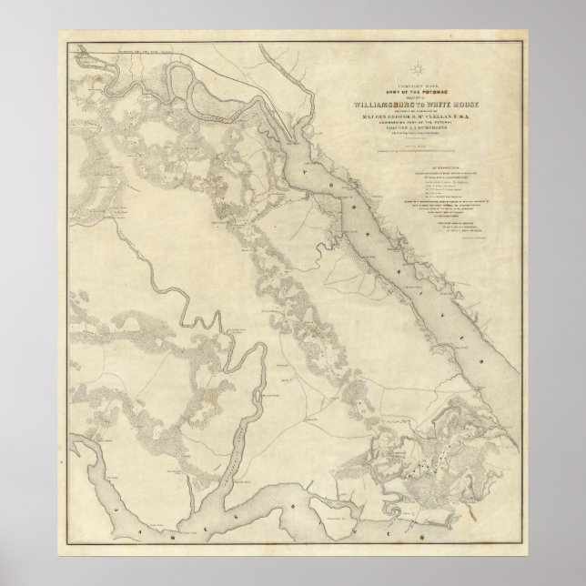 Williamsburg im Weißen Haus Poster (Vorne)
