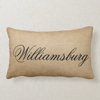 Williamsburg Jute Colonial-Stil Lendenkissen