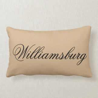 Williamsburg-Tan-Colonial-Stil Lendenkissen