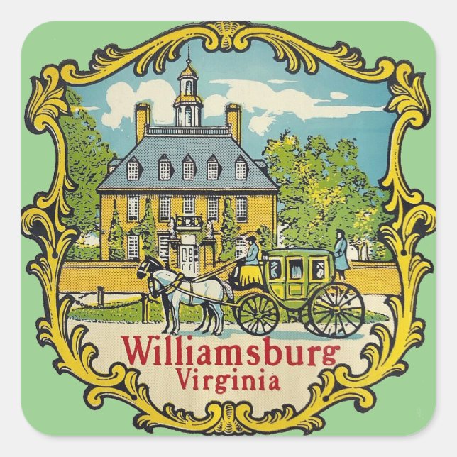 Williamsburg Virginia - Stickers (Vorderseite)