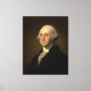 Williamstown Portrait von George Washington Leinwanddruck