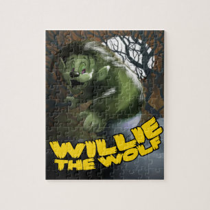 Willie der Wolf im Kino Puzzle
