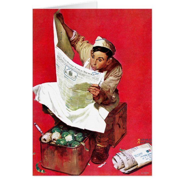 Willie Gillis auf K.P. (Vorne)