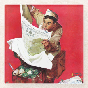 Willie Gillis auf K.P. Glasuntersetzer