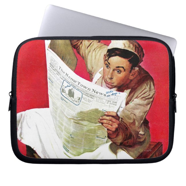 Willie Gillis auf K.P. Laptopschutzhülle (Vorderseite)